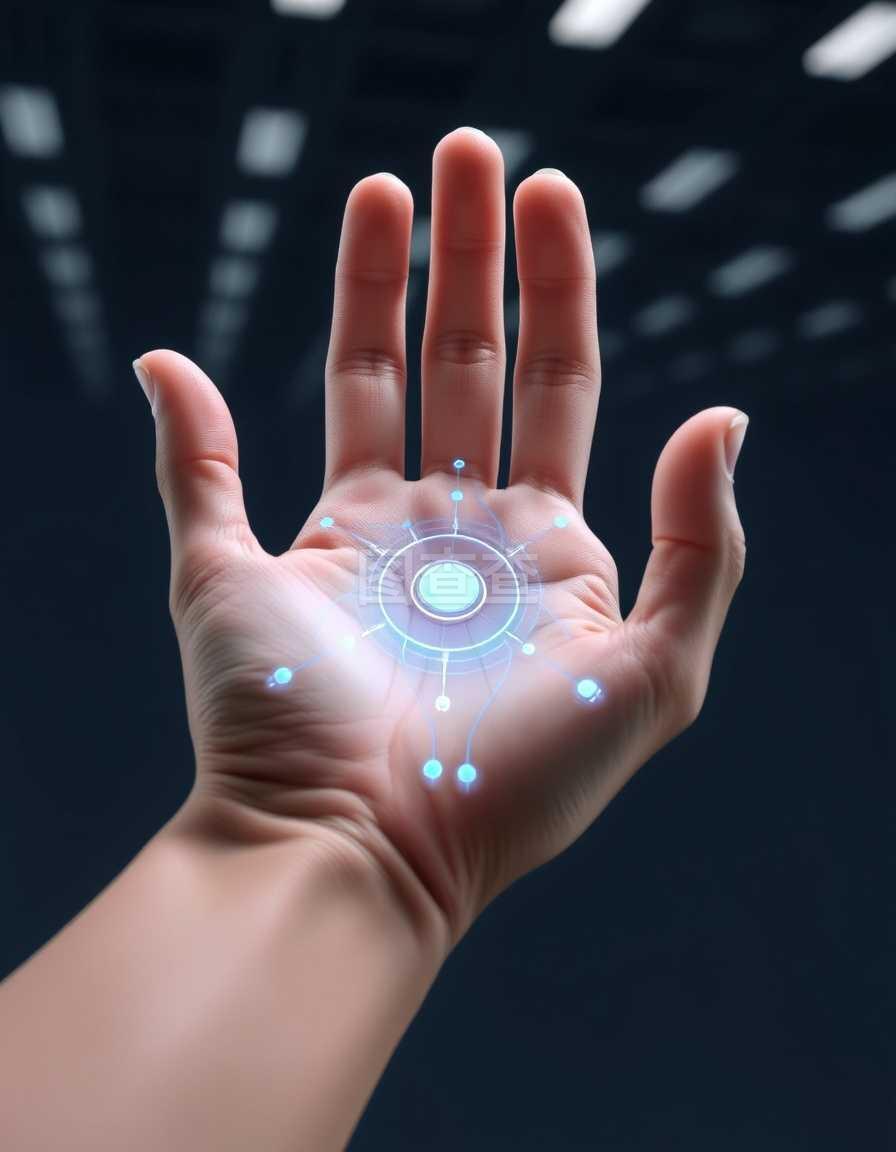 智能手展示未來科技