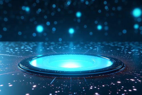 環狀飛碟圓盤科技感背景圖 廣告素材 下載至來源處